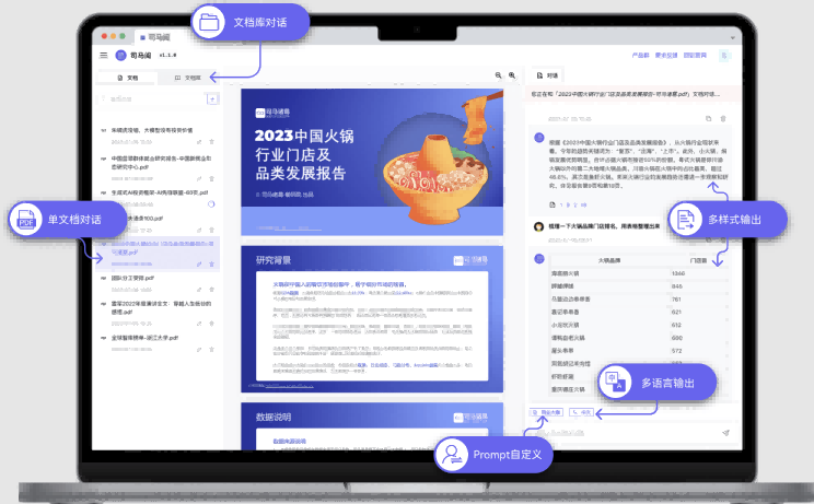 司马阅AI读文档