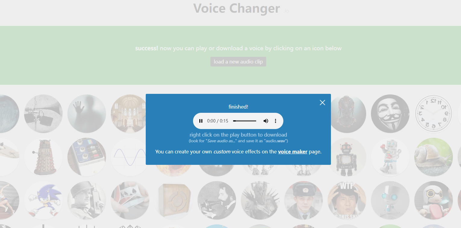VoiceChanger.io - 免费在线语音变声器